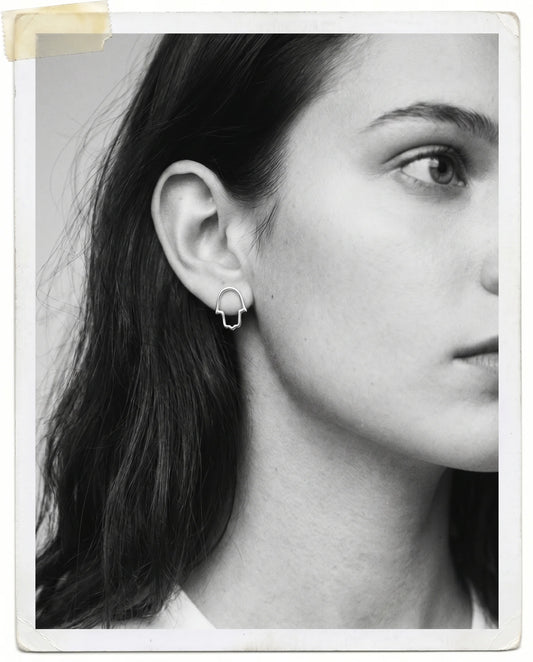 Hamsa Earrings